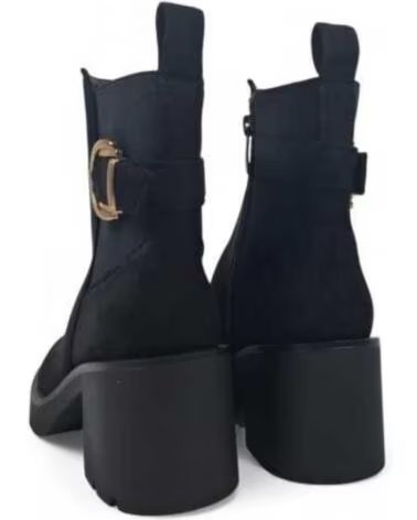 TIMBOS BOTA SALTO PLATAFORMA MULHER PRETO 132316 NEGRO