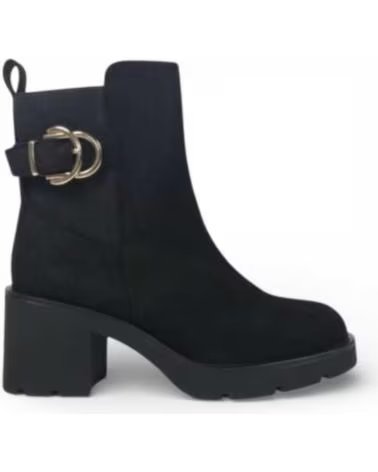TIMBOS BOTA SALTO PLATAFORMA MULHER PRETO 132316 NEGRO