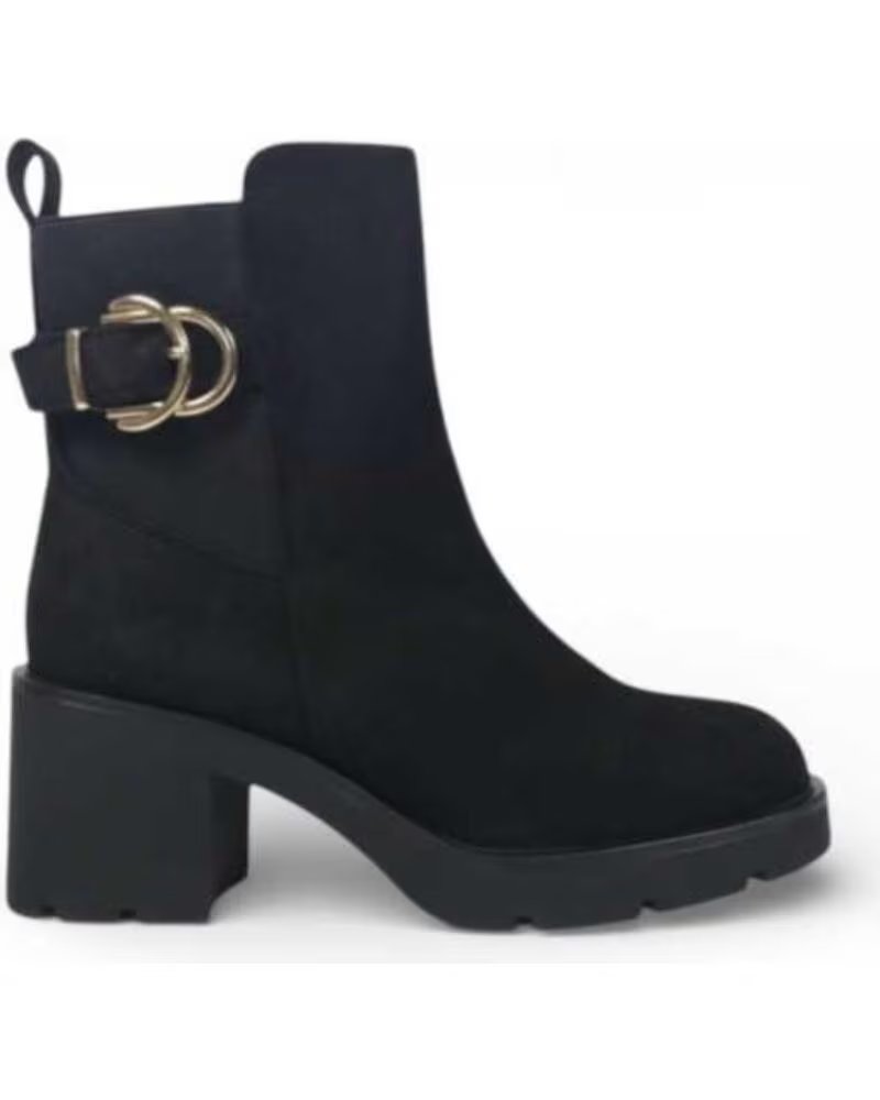 TIMBOS BOTA SALTO PLATAFORMA MULHER PRETO 132316 NEGRO