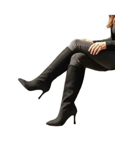 TIMBOS OUTLET DAMENSTIEFEL MIT ABSATZ 132321 NEGRO