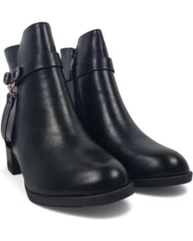 TIMBOS STIVALETTI CON TACCO E FIBBIA DA DONNA 132315 NEGRO