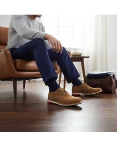 TIMBOS SCARPA ELEGANTE CASUAL UOMO CAMEL 132447