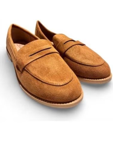TIMBOS MOCASSINS PLANOS DE MULHER 132439 CAMEL