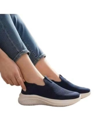 TIMBOS SAPATILHAS DE MULHER TÊXTIL ELÁSTICO AZUL-MARINHO 132487 MARINO