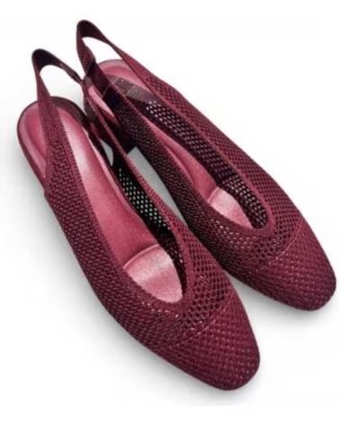 TIMBOS DECOLLETE TACCO SLINGBACK 132519 BORDEAUX BURDEOS