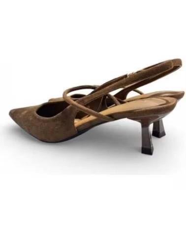 TIMBOS SALTO ALTO VESTIR MULHER CASTANHO 132506 MARRON