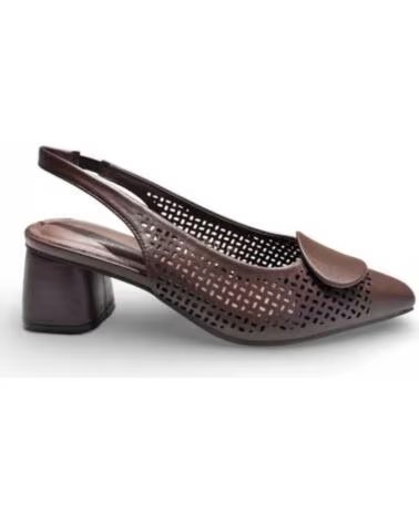 TIMBOS SALTO FORMAL MULHER MARROM 132501 MARRON