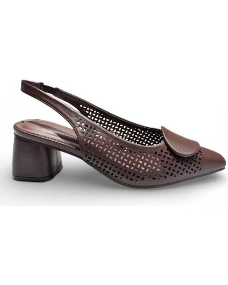 TIMBOS SALTO FORMAL MULHER MARROM 132501 MARRON