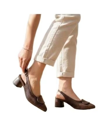 TIMBOS SALTO FORMAL MULHER MARROM 132501 MARRON