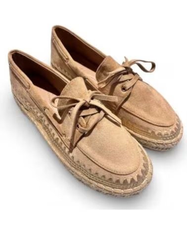 TIMBOS MOCASSIM ESPARTO MULHER 132510 KAKI