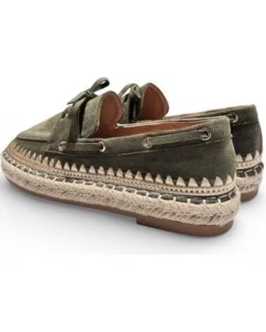 TIMBOS MOCASSINO ESPADRILLAS DONNA VERDE 132509