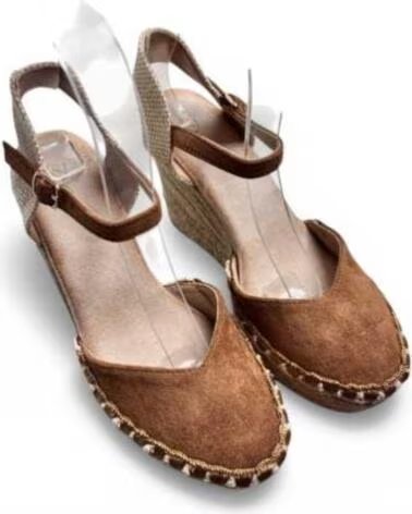 TIMBOS SANDALIA CUNA ESPARTO MUJER CAMEL 132548