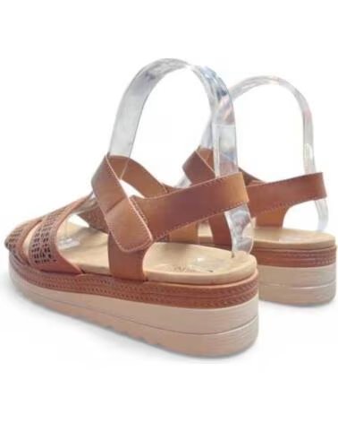 TIMBOS SANDÁLIA PLATAFORMA CONFORTÁVEL MULHER COURO 132623 CUERO