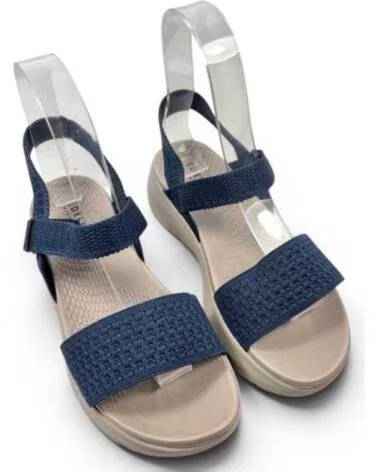 TIMBOS BEQUEME DAMEN KEILSANDALE MARINEBLAU 132703 MARINO