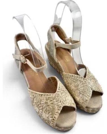 TIMBOS SANDALIA CUNA ESPARTO MUJER BEIGE 132714