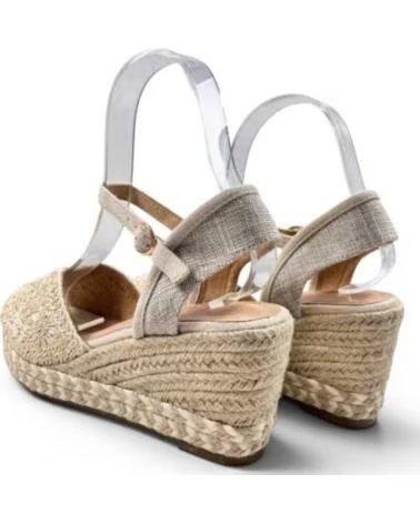 TIMBOS SANDALIA CUNA ESPARTO MUJER BEIGE 132714
