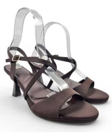 TIMBOS SANDÁLIA DE SALTO VESTIDO CAFÉ 132739 CAFE