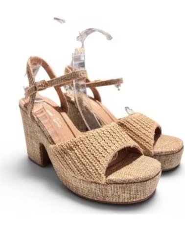 TIMBOS SANDALIA TACÓN MUJER 132648 BEIGE