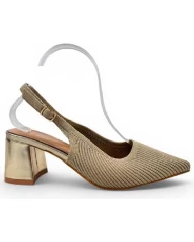 TIMBOS DAMEN PARTY ABSATZ SANDALE GOLD 132730 ORO