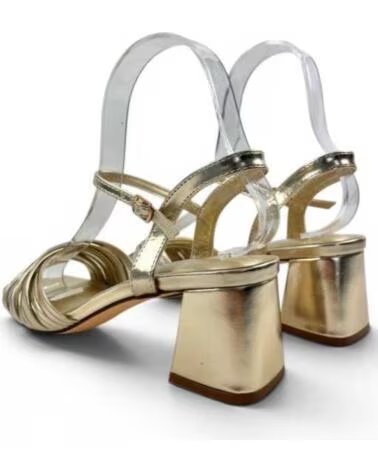 TIMBOS SANDALIAS DE TACÓN PARA FIESTA DE MUJER 132766 ORO