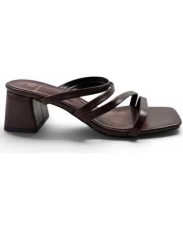 TIMBOS SANDALIA VESTIR TACON MARRON 133128