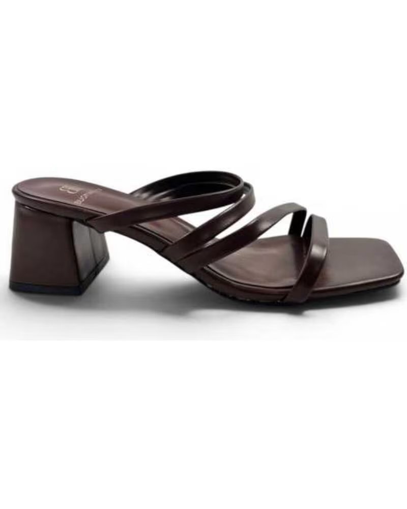 TIMBOS SANDALIA VESTIR TACON MARRON 133128