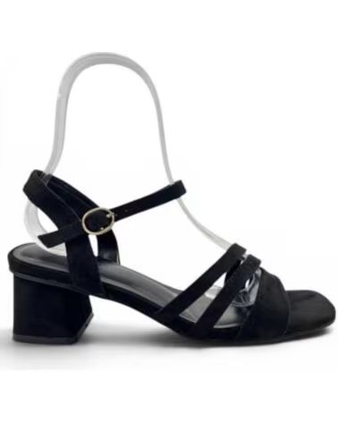 TIMBOS SANDALE HABILLÉE TALON NOIR 132736 NEGRO