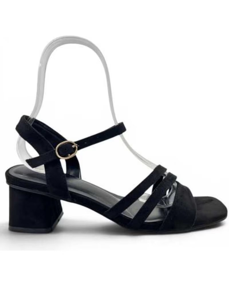 TIMBOS SANDALE HABILLÉE TALON NOIR 132736 NEGRO