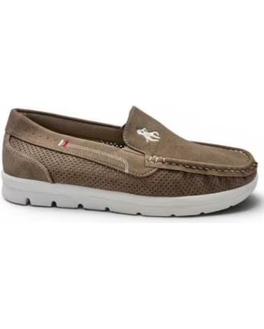 MOCASSIM CONFORTÁVEL PERFURADO PARA HOMEM KAKI 132859