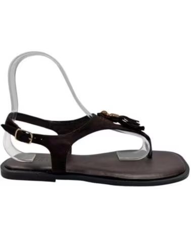 TIMBOS SANDÁLIA ESCRAVA PLANA MULHER CASTANHO 132996 MARRON