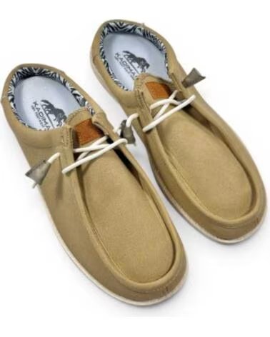 TIMBOS SAPATO CASUAL MASCULINO TAUPE 133097