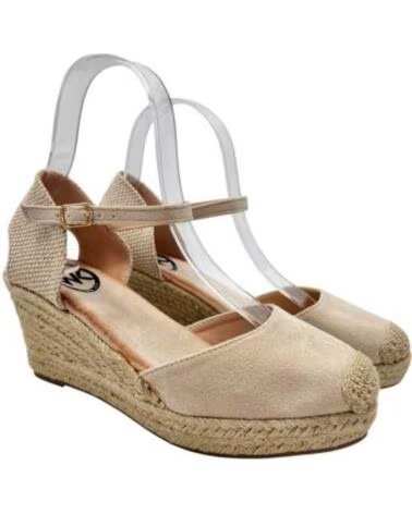 TIMBOS SANDALIA CUNA ESPARTO MUJER BEIGE 133214