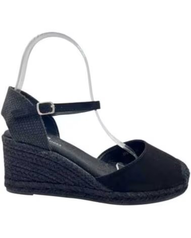 TIMBOS SANDALIA CUNA ESPARTO 133210 NEGRO