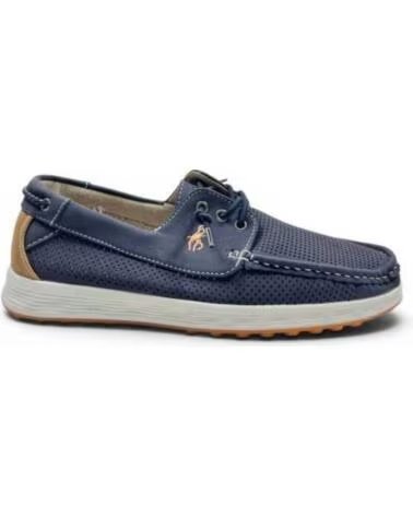 TIMBOS SAPATO CONFORTÁVEL PERFURADO AZUL MARINHO 133217 MARINO