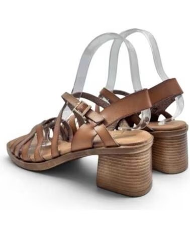 TIMBOS SANDÁLIA DE SALTO MULHER KAKI 133301
