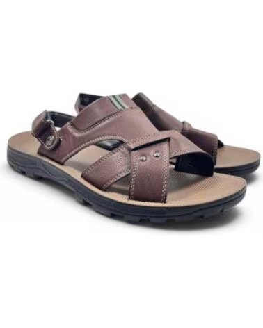 TIMBOS SANDALO UOMO MARRONE 133248 MARRON