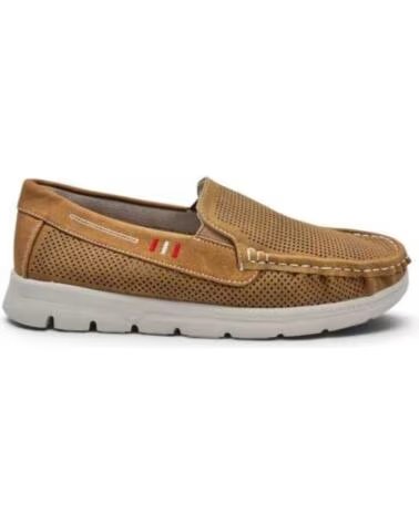 MOCASSIM CONFORTÁVEL PERFURADO PARA HOMEM TIMBOS 133221 CAMEL