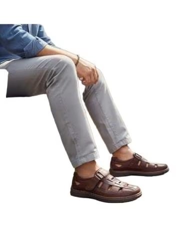TIMBOS SANDALE FERMÉE HOMME MARRON 133252