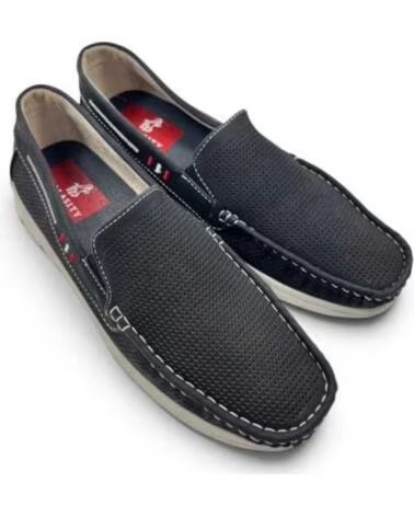 TIMBOS MOCASSIM MASCULINO PERFURADO 133222 NEGRO