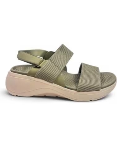 TIMBOS SANDÁLIA ANABELA CONFORTÁVEL FEMININA VERDE 133306
