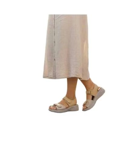 TIMBOS DAMEN KEILSANDALE APRICOT 133294