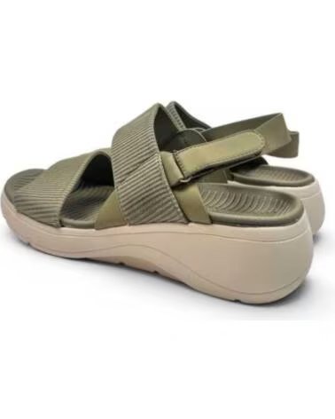 TIMBOS SANDÁLIA ANABELA CONFORTÁVEL FEMININA VERDE 133306