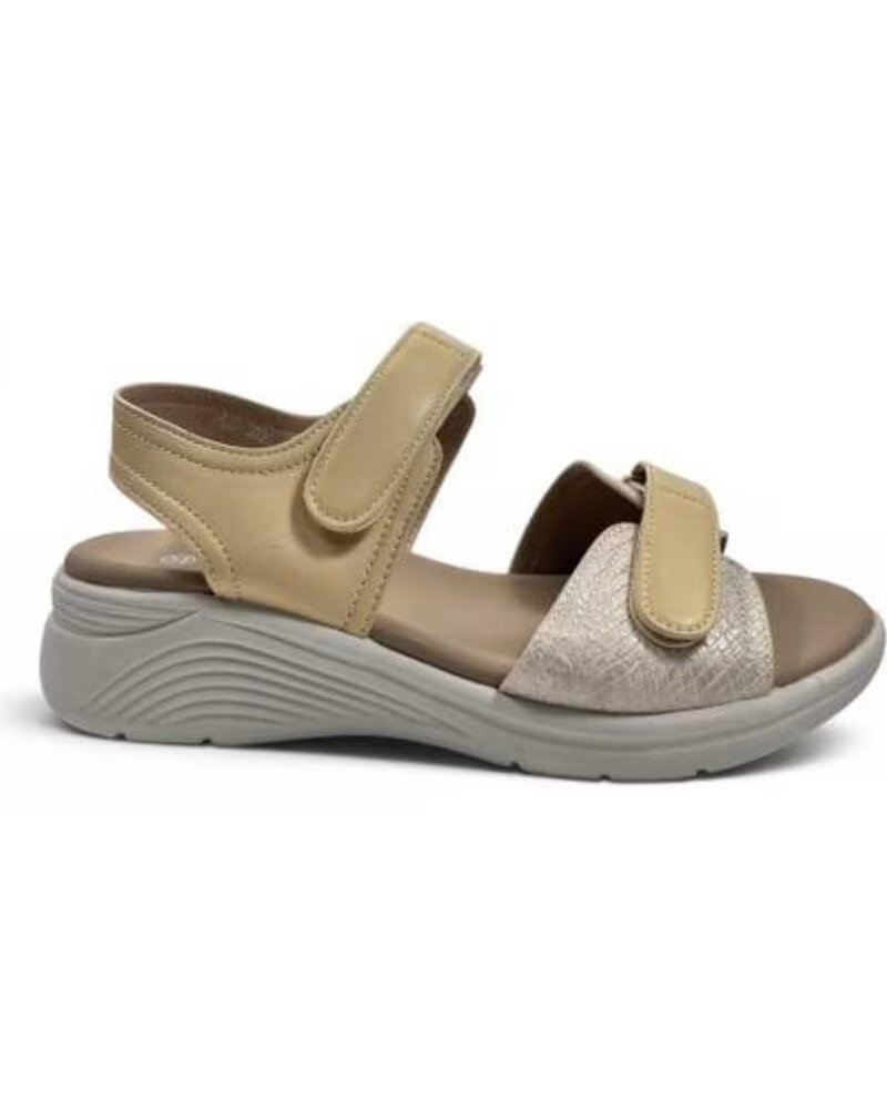 TIMBOS DAMEN KEILSANDALE APRICOT 133294