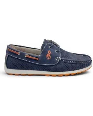 TIMBOS SCARPA DA BARCA TRAFORATA 133224 BLU MARINO