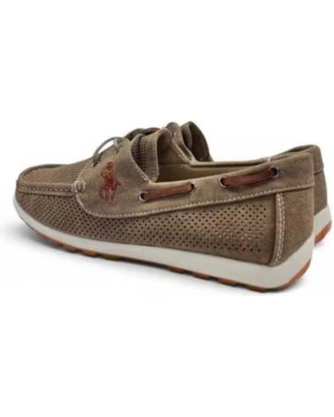 TIMBOS SCARPA NAUTICA TRAFORATA UOMO KAKI 133223