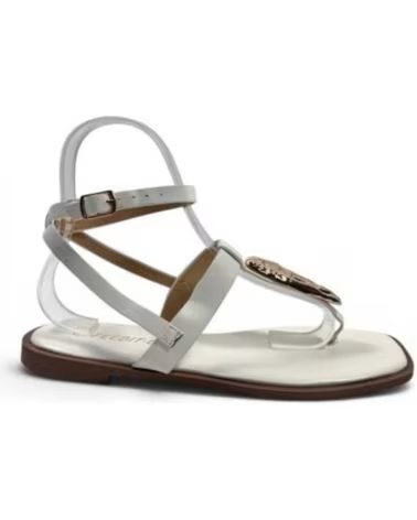 TIMBOS SANDALIA ESCLAVA DEDO PLANA MUJER BLANCO 133316
