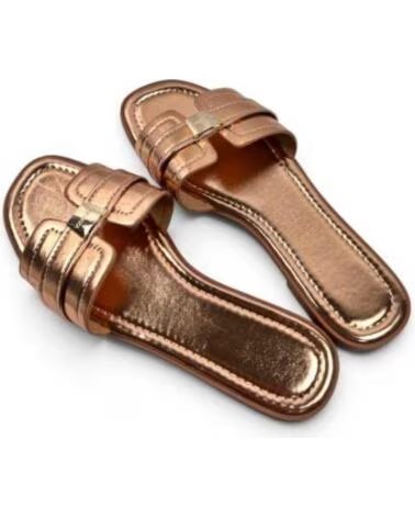TIMBOS ZUECO PLANO DE MUJER CHAMPAGNE 133333