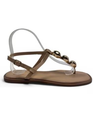 TIMBOS SANDALIA ESCLAVA PLANA MUJER 133324 BEIGE