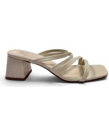 TIMBOS ZUECO VESTIR TACÓN BEIGE 133336