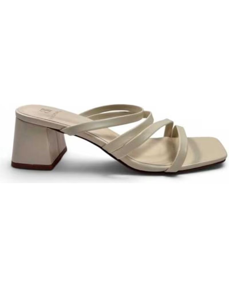 TIMBOS ZUECO VESTIR TACÓN BEIGE 133336